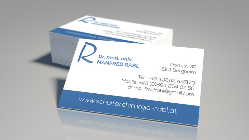 Visitenkarte Dr.Manfred Rabl